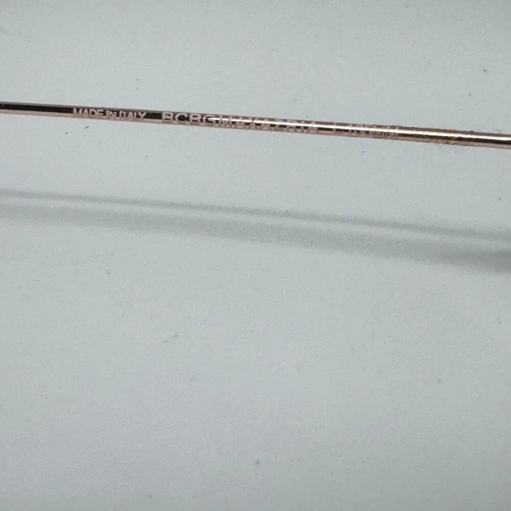 BCBGMAXAZRIA HENLEY Purple Rose Gold Eyeglasses Frame 54-15-135mm B40mm H13529‎